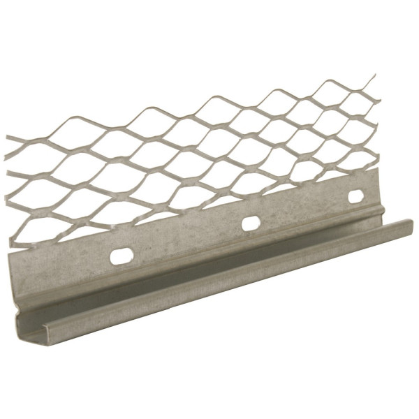 GALVANISED ANGLE WALL 10MM STOP BEAD 3.0M