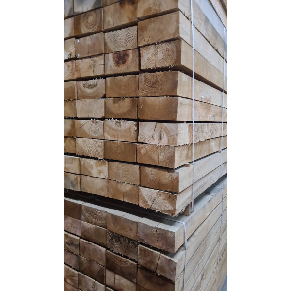 SLEEPER HARDWOOD 200X100 X 2400MM BROWN TREATED